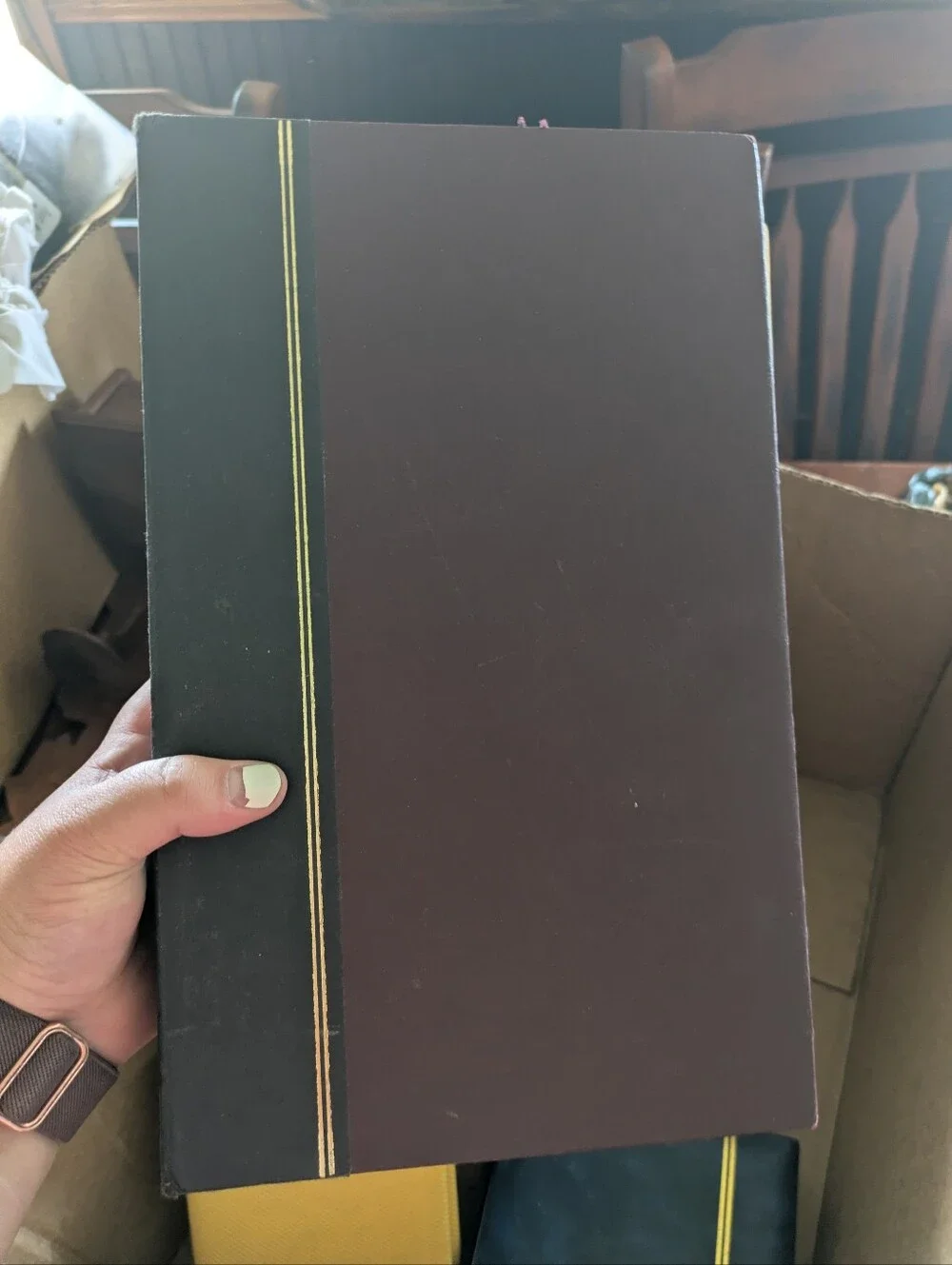 Lot of 6 Vintage & Modern Photo Albums - Assorted Sizes & Styles - Box Cleanout